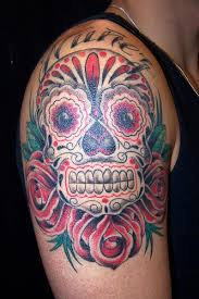 sugar skulls tattoos