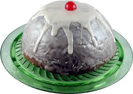 christmas plum pudding
