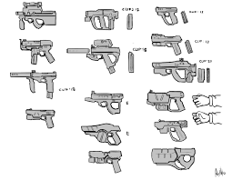 guns pistols