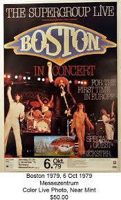 boston band poster