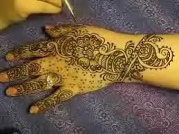 indian henna hand designs