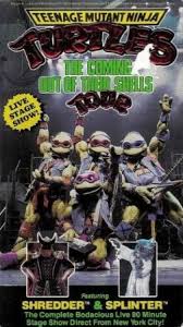 teenage mutant ninja turtles vhs