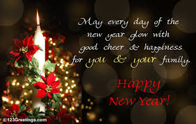 new year greeting cards