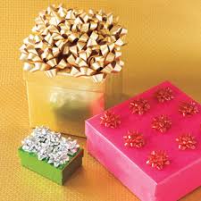 gift wrap bows