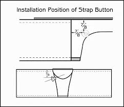 acoustic guitar strap button