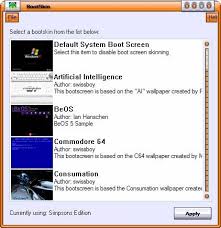 create bootskin