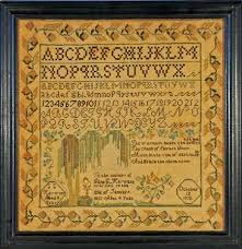 antique sampler