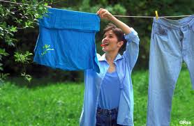 drying clothes