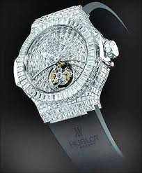 big face diamond watch