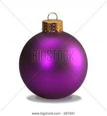 purple ornament