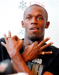 usain bolt gold