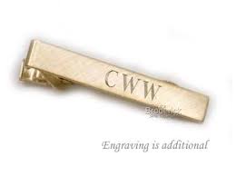 gold tie bar