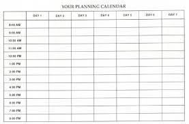 planning calendars