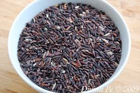 black forbidden rice
