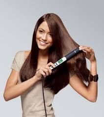 wet to straight hair straighteners