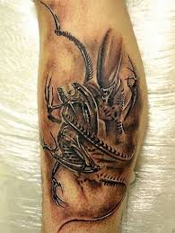 alien tattoos
