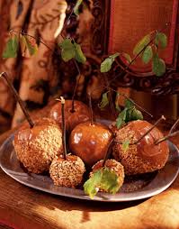 caramel covered apples