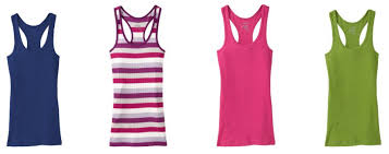 navy tank tops