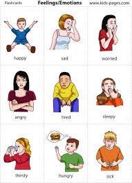 emotion flashcards