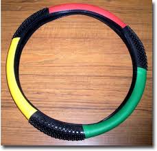 red steering wheel covers
