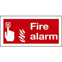 fire alarm sign