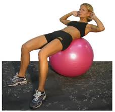 balance ball abs