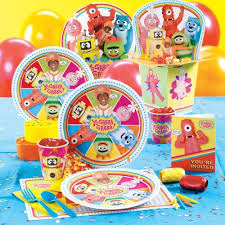 yo gabba gabba birthday invitations