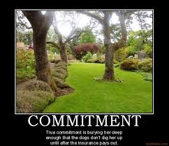 commitment poster