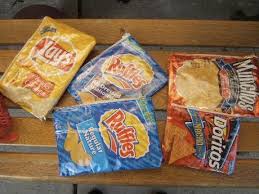 potato chip bag