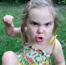angry little girl