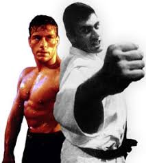 Frank Dux (right, circa 1975)
