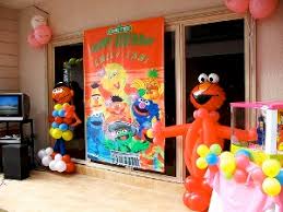 sesame street 1st birthday