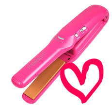 pink hair straightener