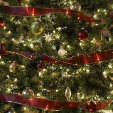 decorated christmas trees