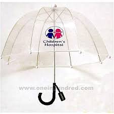 clear umbrella hat