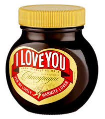 I Love You Champagne Marmite