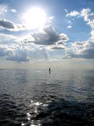 walking on water