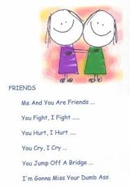 funny best friend poems