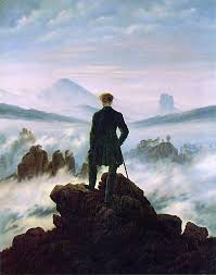 the wanderer above the sea of fog