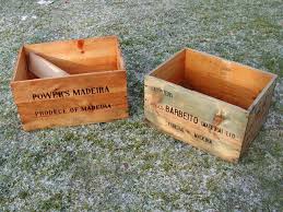 wooden wine cases