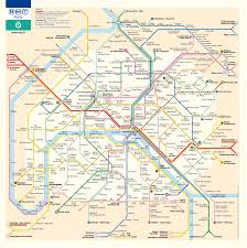 carte paris metro