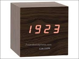 alarm clock wood