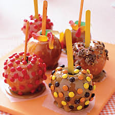 candy coated apples