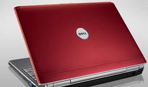 red laptop