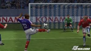 psp pro evolution soccer