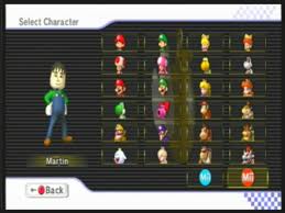 mario kart mii