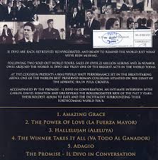 il divo at the coliseum dvd