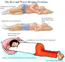 back sleeping
