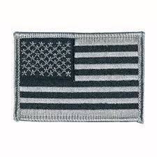 black american flag patch