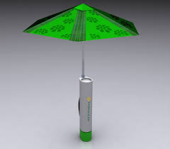 solar power umbrella